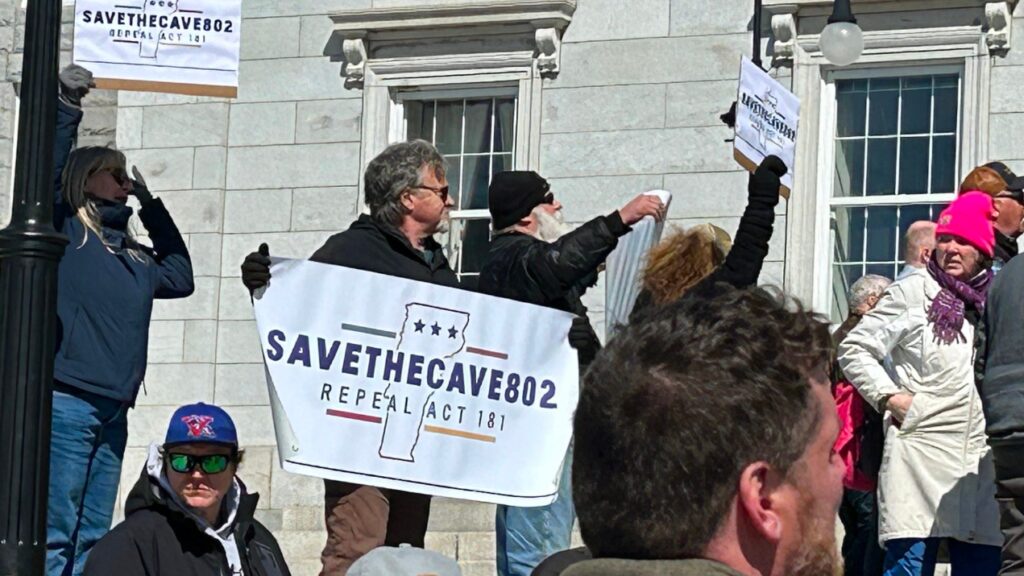 Protesters Vermont Image Credit - Rob Roper Substack