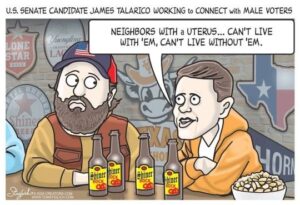 talarico working to reach voters