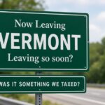 Leaving vermont sign was it something we taxed