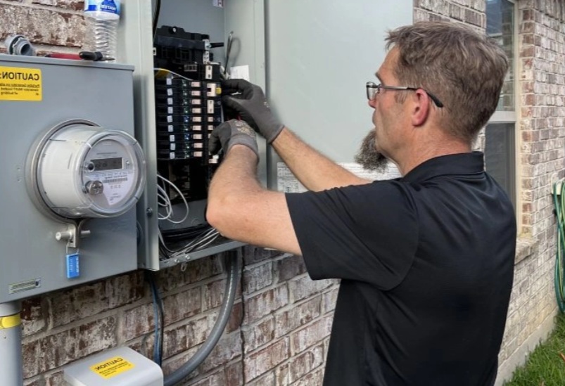 residential electircal wiring panel upgrade