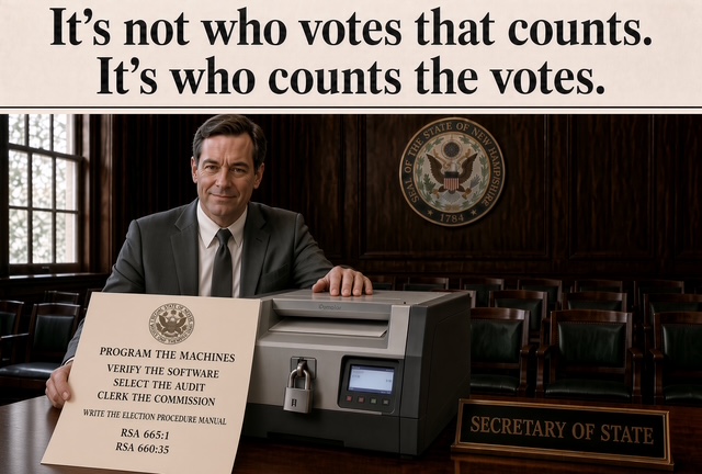 who counts the votes