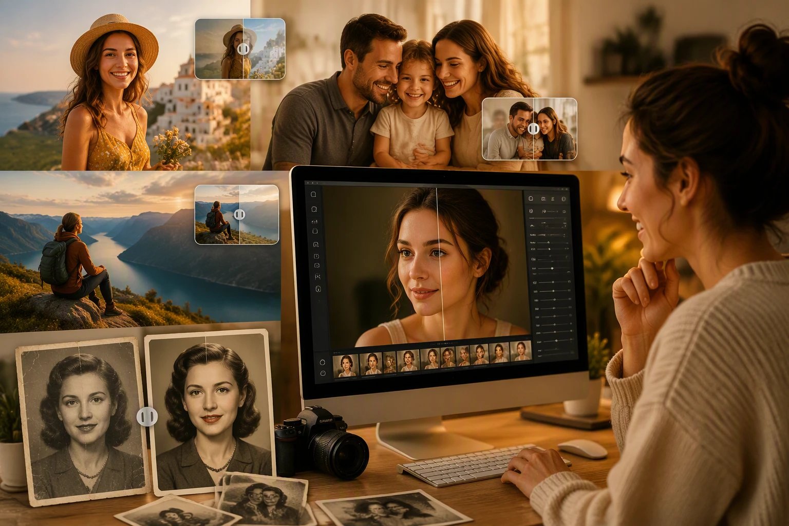 AI image modification