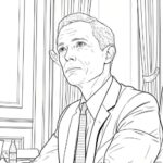 line drawing AG Gordon MacDonald EC chamber - Grok AI