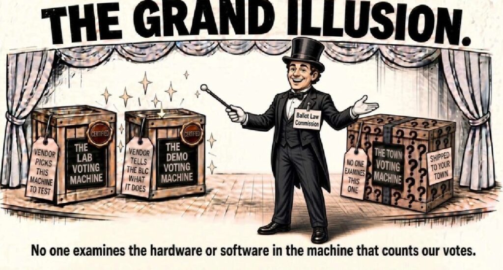The grand illusion voting machine