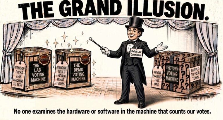 The grand illusion voting machine