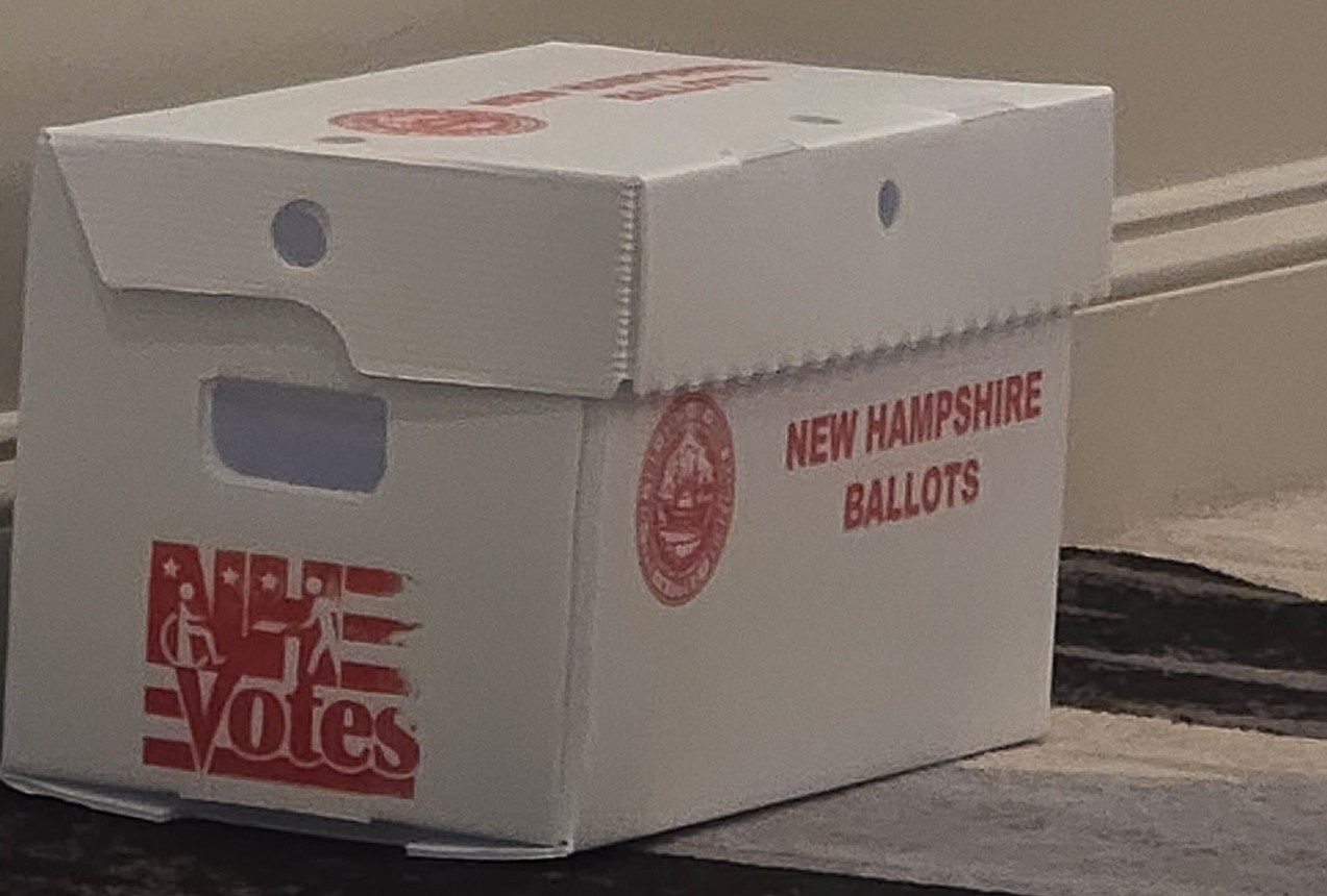 New Ballot storage boxes for NH elections