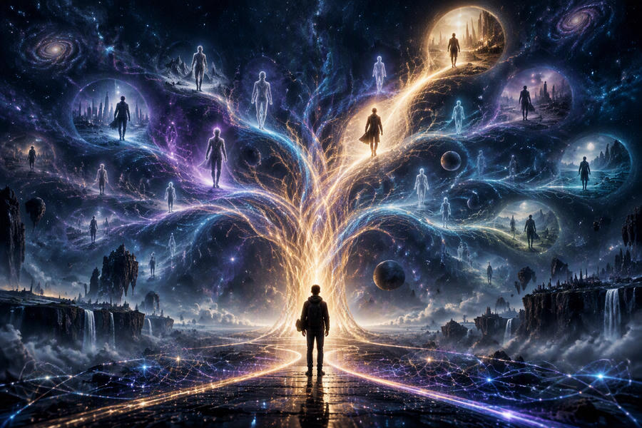 Quantum Immortality, Branching Realities, and the Illusion of Fate