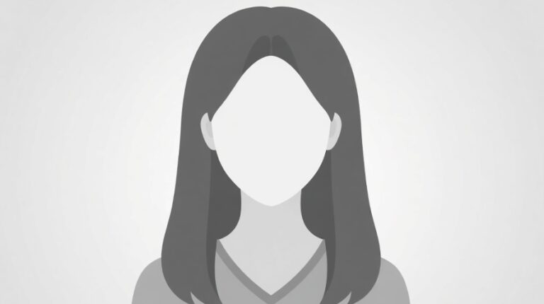 Femal head gray generic photo placeholder